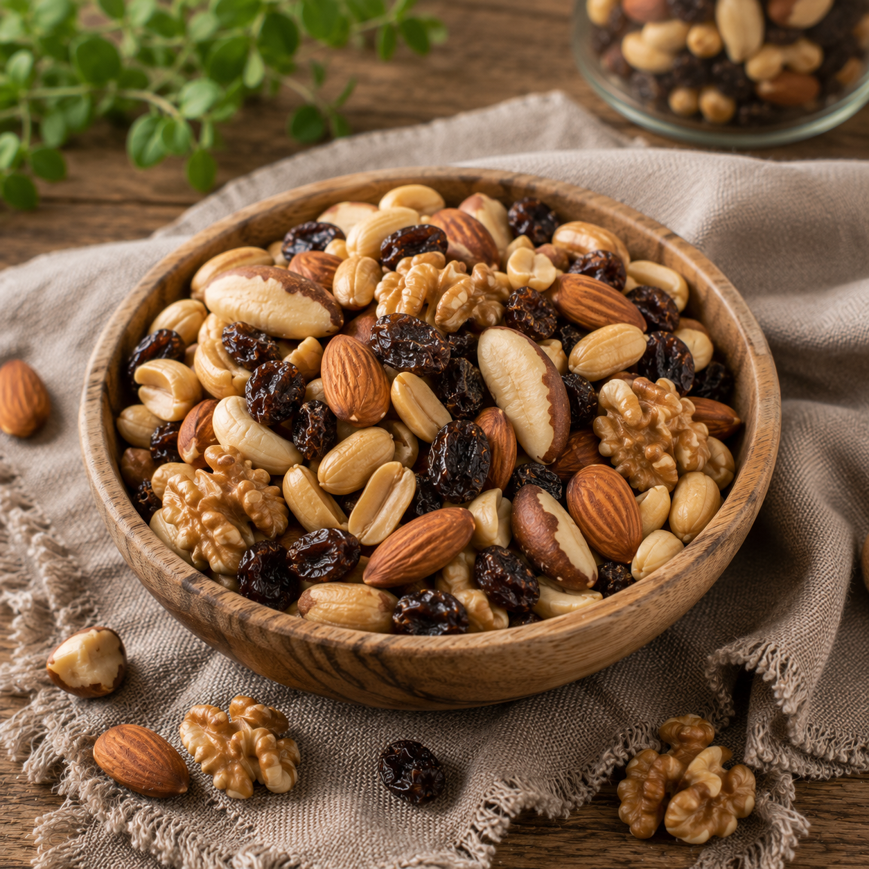 Bulk Mixed Nuts & Raisins 500g - Image 2