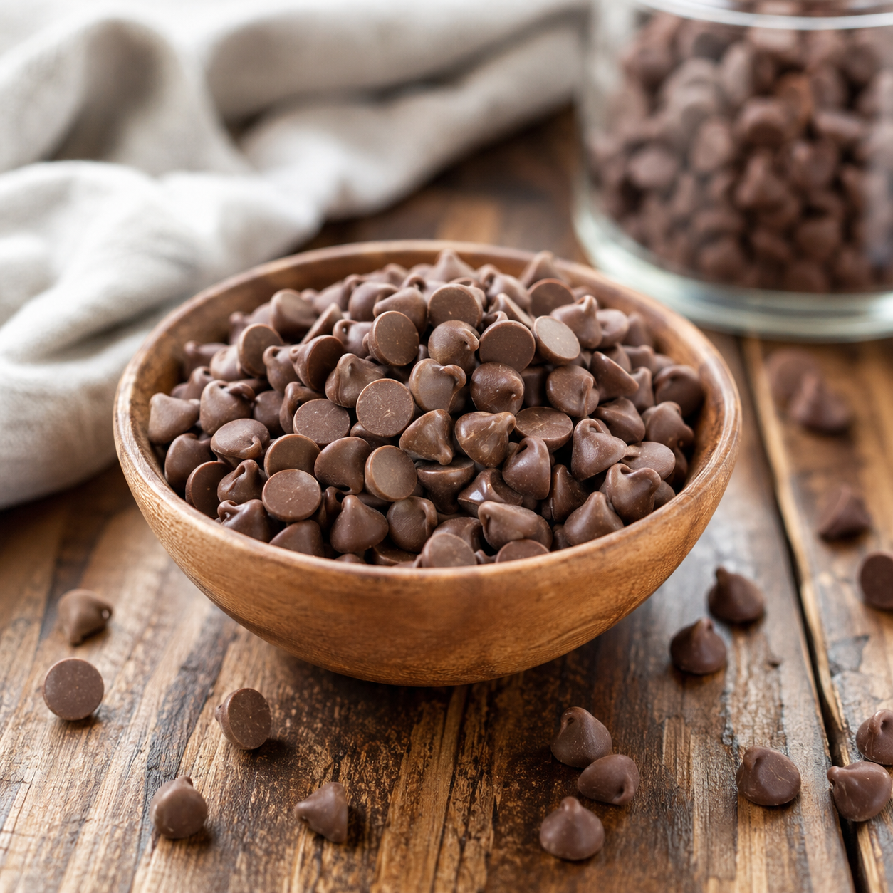 Bulk Milk Chocolate Chips 900g - Image 2