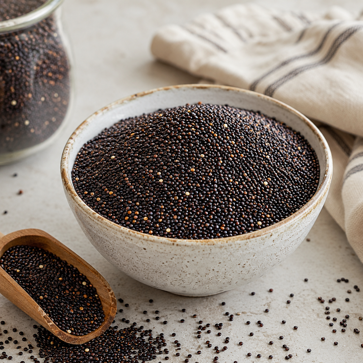 Bulk Quinoa (Black) 500g - Image 2
