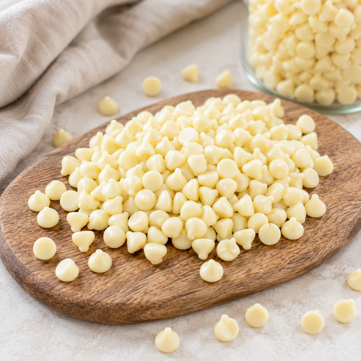 Bulk White Chocolate Chips 900g - Image 4