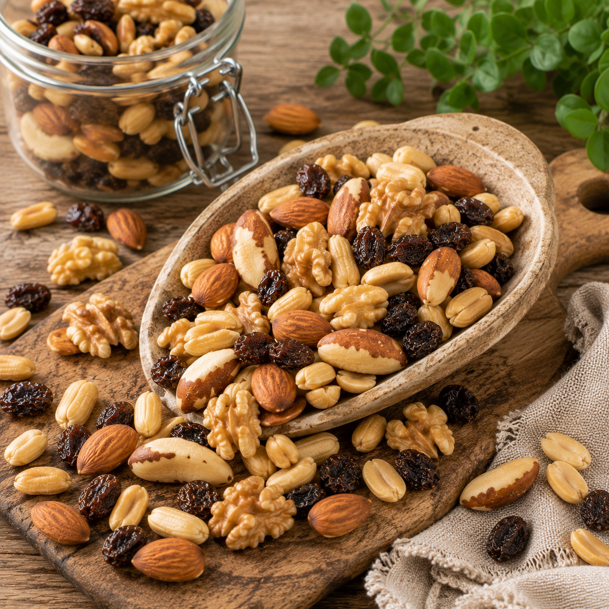Bulk Mixed Nuts & Raisins 500g - Image 5