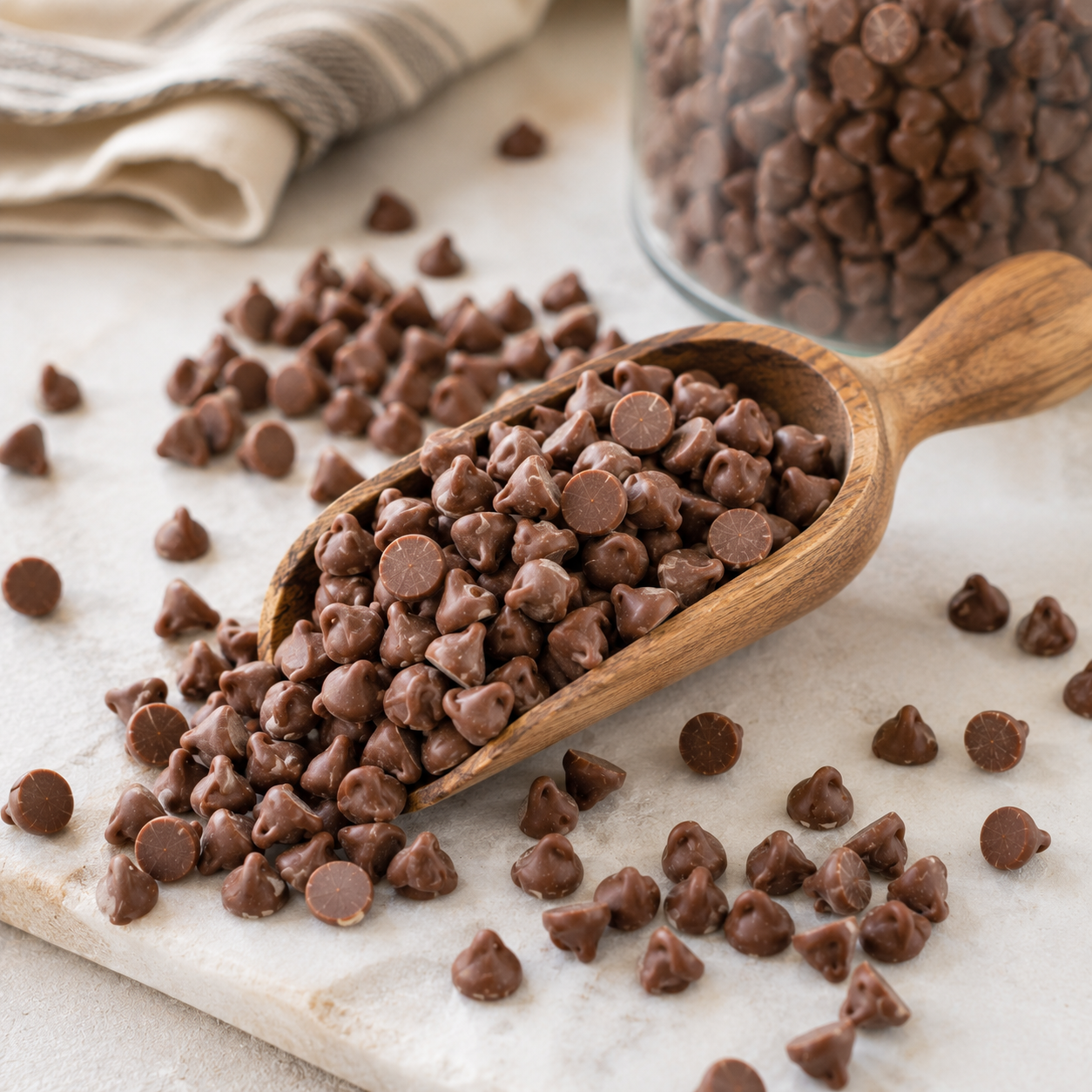 Bulk Milk Chocolate Chips 900g - Image 5