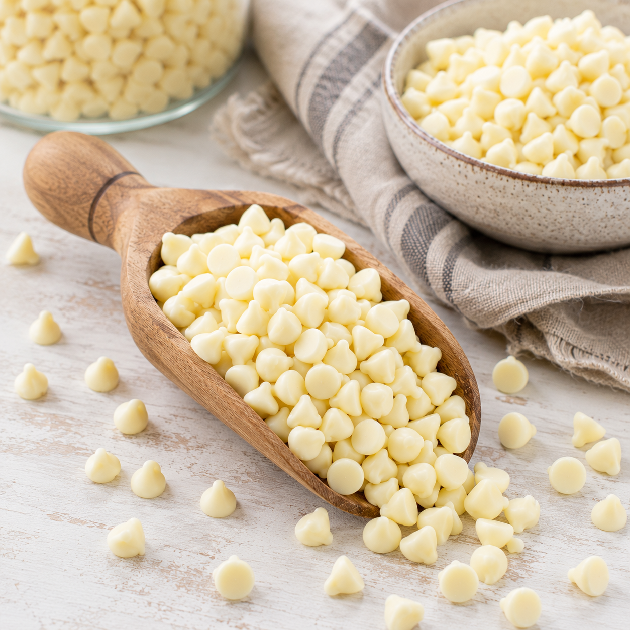 Bulk White Chocolate Chips 900g - Image 6