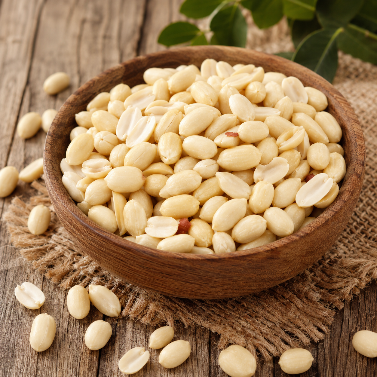 Bulk Blanched Peanuts 500g - Image 2