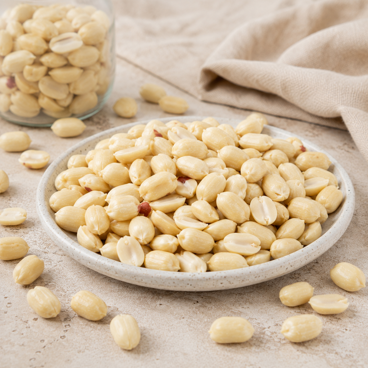 Bulk Blanched Peanuts 500g - Image 5