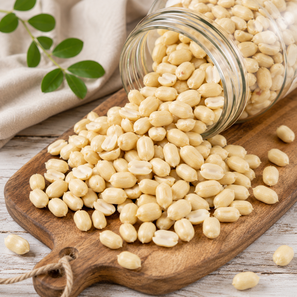 Bulk Blanched Peanuts 500g - Image 6