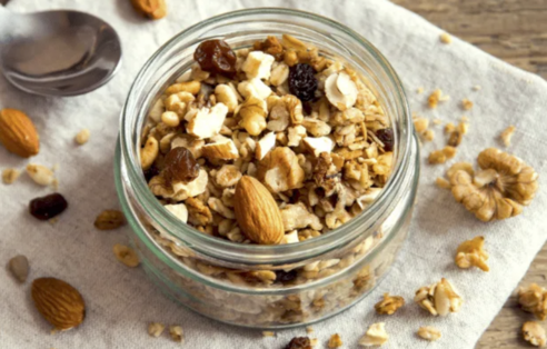 Assortment of mixed nuts