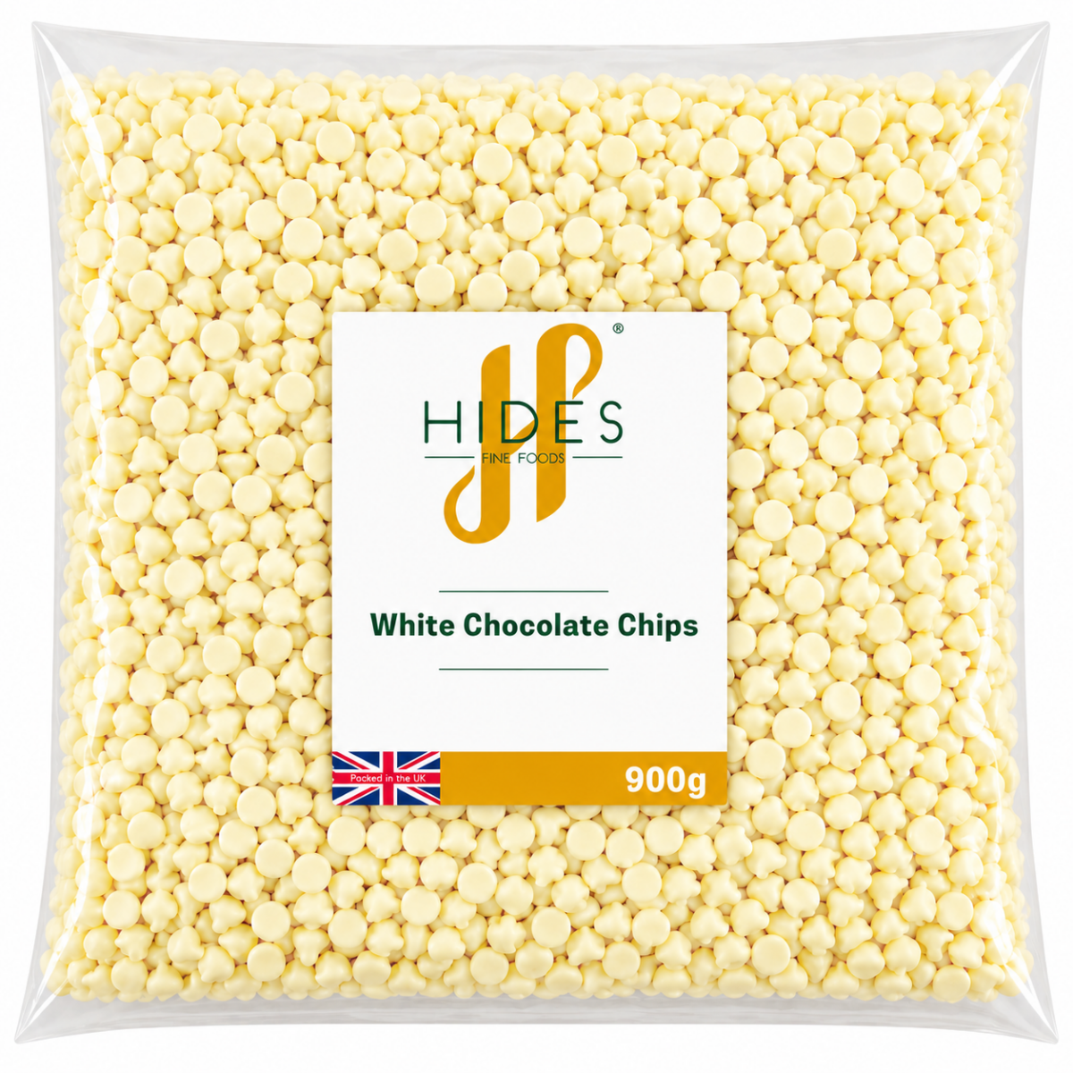 Bulk White Chocolate Chips 900g